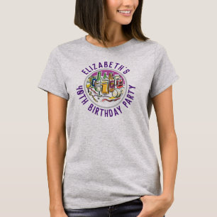 T-shirt de célébration de 40 ans