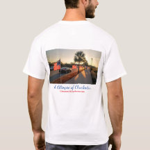 T-shirt de célébration de drapeau de Charleston --