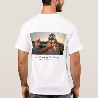 T-shirt de célébration de drapeau de Charleston --