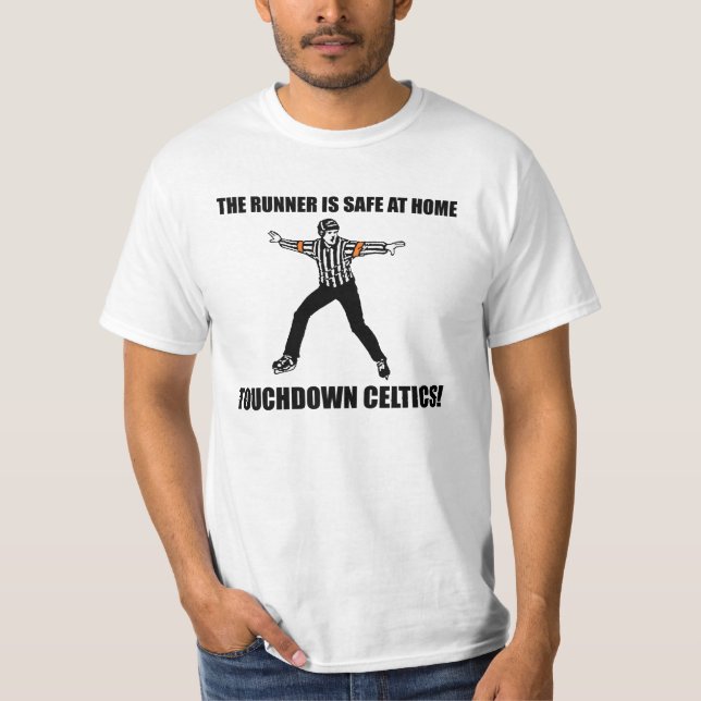 T-shirt de Celtics de touchdown (Devant)