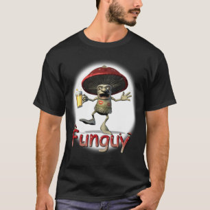 T-shirt de champignon de Funguy (foncé)