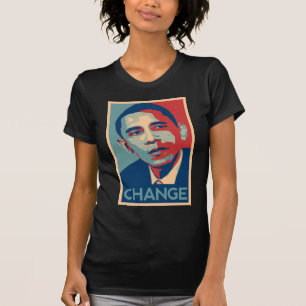 T-shirt de changement d'obama