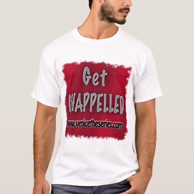 T-shirt De Chappelled rouge doucement (Devant)