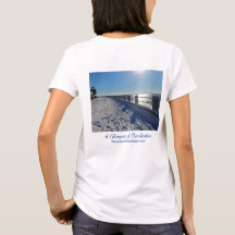 T-shirt de Charleston de ski -- Femmes