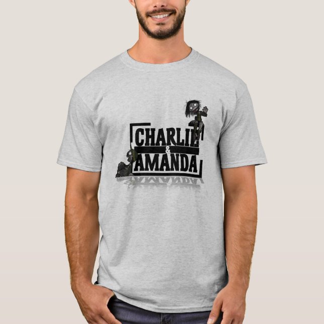 T-shirt de Charlie et d'Amanda (Devant)
