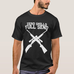 T-Shirt de chasse à envoi complet et zéro compéten