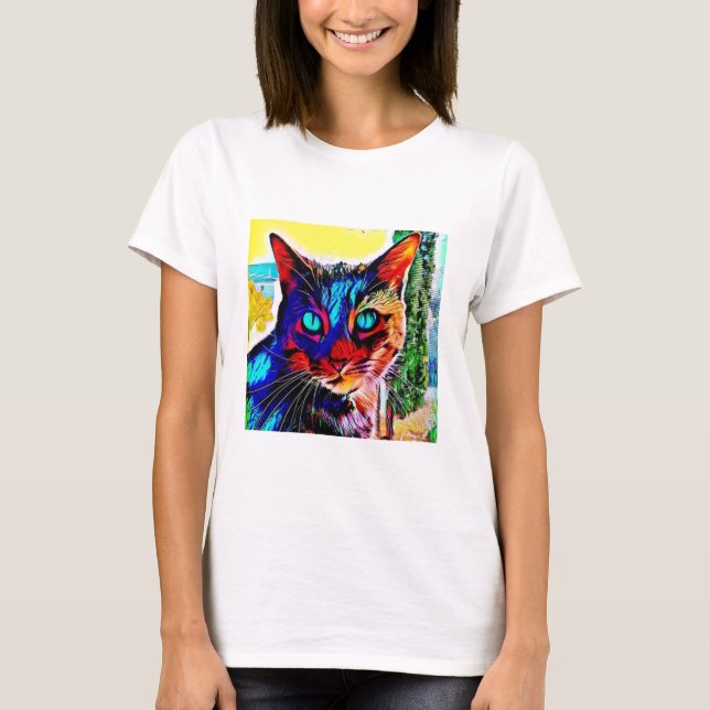 T-shirt de chat (Devant)