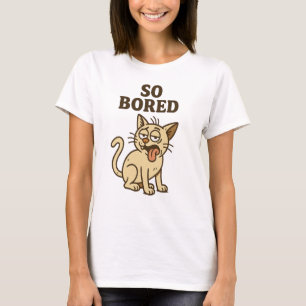 T-Shirt de chat amusant - Cadeau pour Amoureux de 
