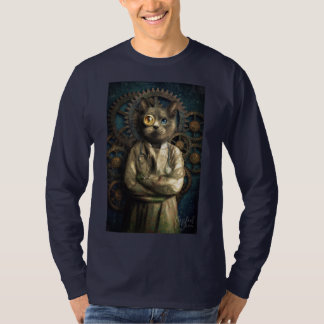 T-shirt de chat de laboratoire
