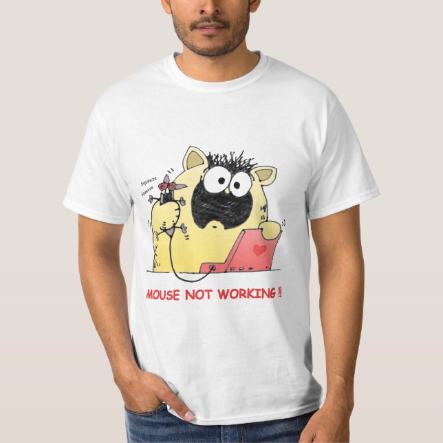 T-shirt De chat étrange drôle (Devant)