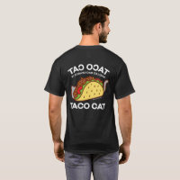 T-shirt de chat - le CAT de TACO écrit vers