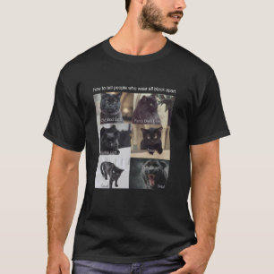 T-shirt de chat mème Chat drôle Kitty mignon Miaou