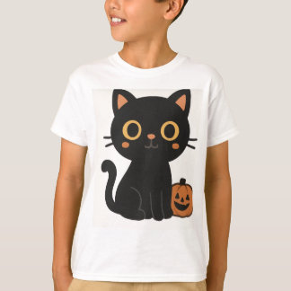 T-shirt de chat pour Halloween
