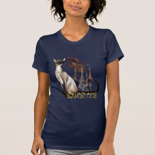 T-shirt de chat siamois