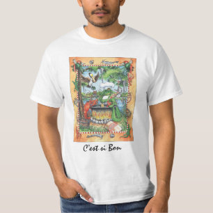 T-shirt de chef d'alligator