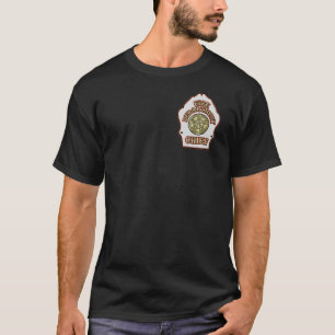 T-shirt de chef de corps de sapeurs-pompiers
