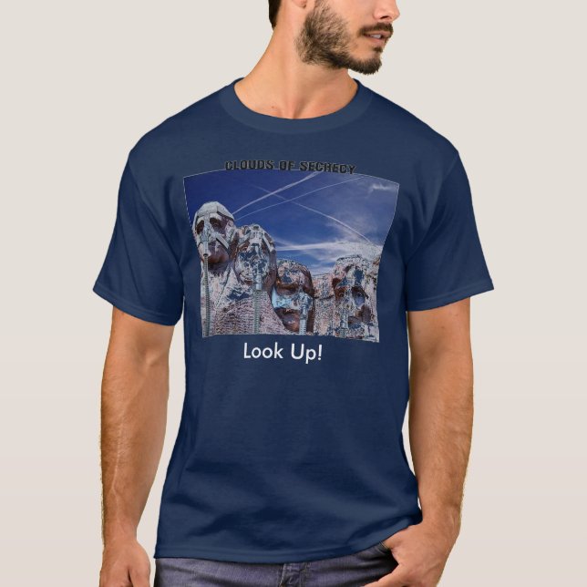 T-shirt de Chemtrails (Devant)
