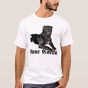 T-shirt de chiot de Corso de canne