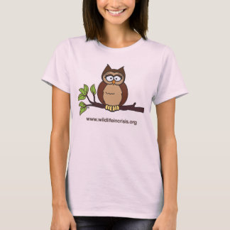 T-shirt de chouette de Crisis