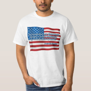 T-shirt de citation de Benjamin Franklin