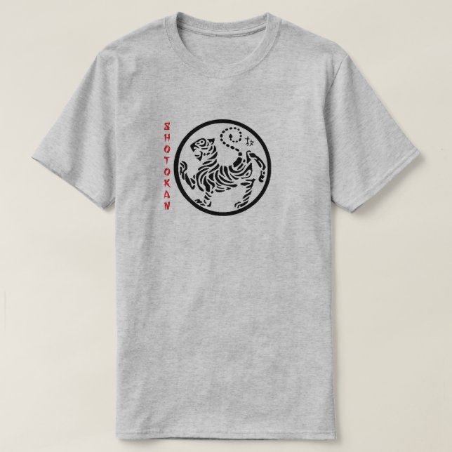 T-shirt de citation de Funakoshi de karaté de (Design devant)