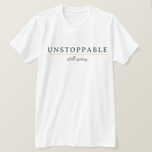 T-Shirt de citation de motivation minimale INARRET