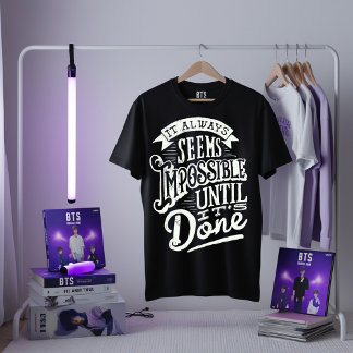 T-Shirt De Citation Motivationnelle - Impossible J