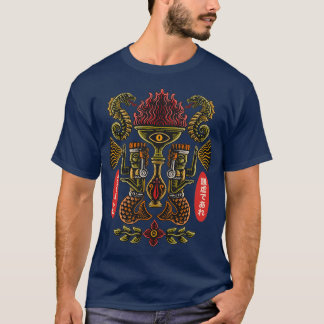 T-shirt de civilisations anciennes Couleur complète