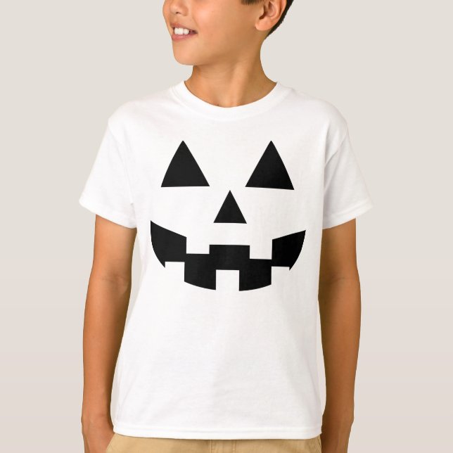 T-shirt de classique de JackOlantern (Devant)