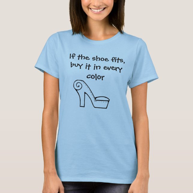 T-shirt de client de chaussure (Devant)