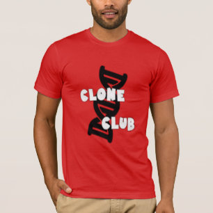 T-shirt de club de clone