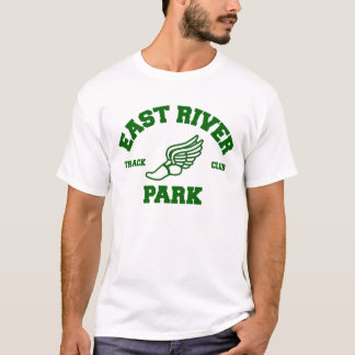 T-shirt de club de voie de parc de l'East River