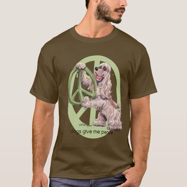 T-shirt de cocker (Devant)