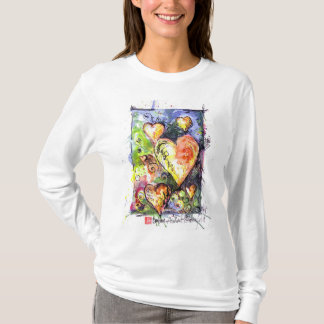 T-shirt de coeur