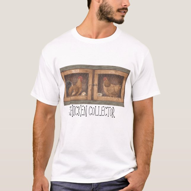 T-SHIRT DE COLLECTEUR DE POULET (Devant)
