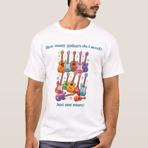 T-shirt De combien de guitares ai-je besoin?