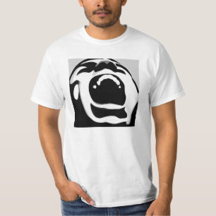 T-shirt de conception de cri perçant