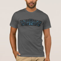 T-shirt de conception de Knotwork de Celtic de