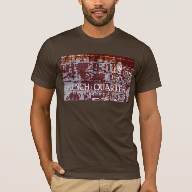 T-shirt de conception de QUARTIER FRANÇAIS (Devant)