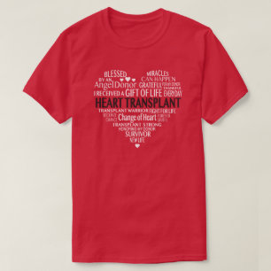 T-shirt de conception originale de la transplantat