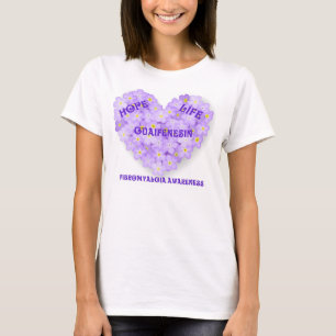 T-shirt de conscience de fibromyalgie