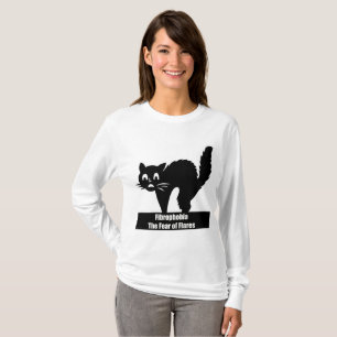 T-shirt de conscience de fibromyalgie de