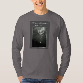 T-shirt de conscience de névralgie faciale