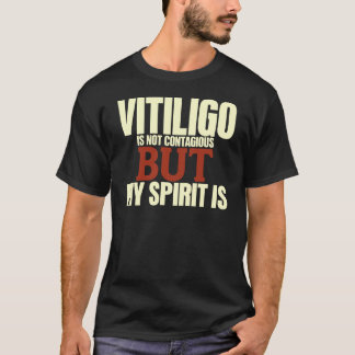 T-shirt de conscience de vitiligo