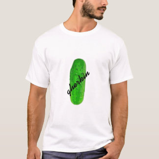 T-shirt de conserves au vinaigre de "cornichon"