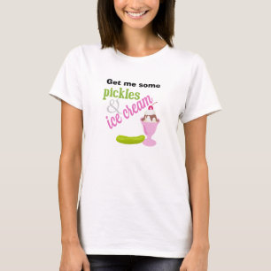 T-shirt de conserves au vinaigre et de crème