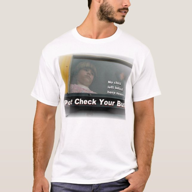 T-shirt de contrôle de courrier (Devant)