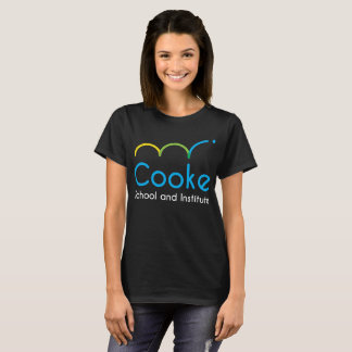 T-shirt de Cooke des FEMMES, noir