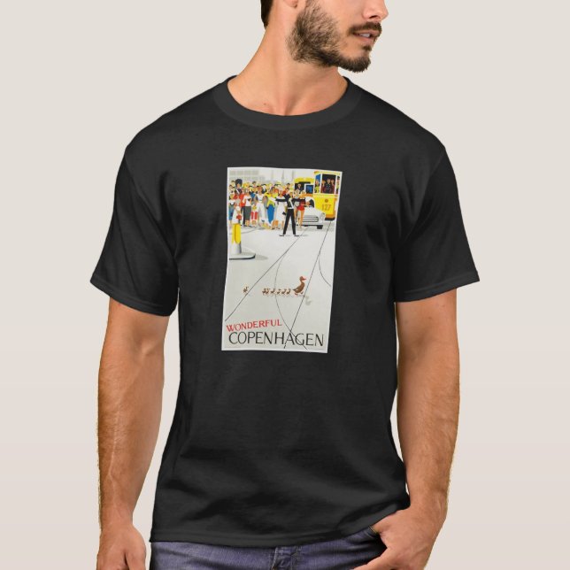 T-shirt de Copenhague (Devant)