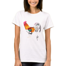 T-shirt de coq